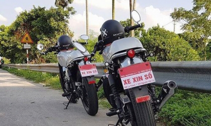 Nghị định 168 - Lỗi trừ 2 điểm GPLX: Sử dụng xe máy đăng kí biển tạm quá phạm vi cho phép